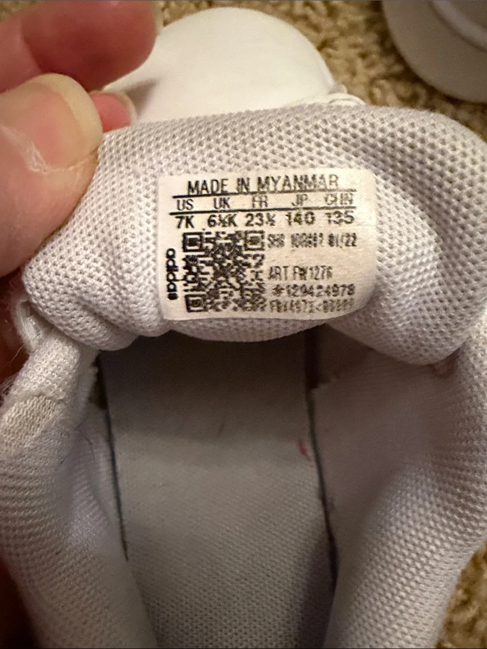 adidas kids sneakers